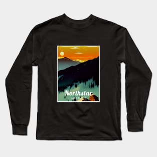 Northstar Lake Tahoe California United States ski Long Sleeve T-Shirt